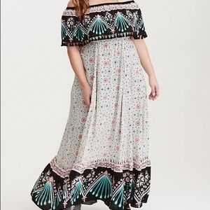 Torrid Maxi Challis Dress